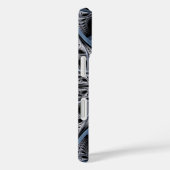 Geometrisches Fraktal Case-Mate iPhone Hülle (Rückseite / Rechts)