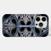 Geometrisches Fraktal Case-Mate iPhone Hülle (Rückseite (Horizontal))