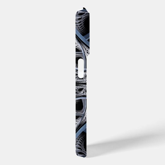 Geometrisches Fraktal Case-Mate iPhone Hülle (Rückseite / Rechts)