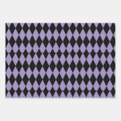 Geometrisches Gemustertes Halloween Geschenkpapier Set (Vorderseite 3)