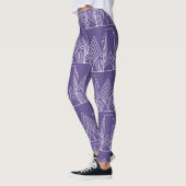 Geometrisches geometrisches Muster des Deko der We Leggings (Links)
