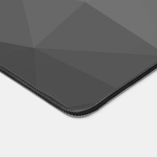 Geometrisches geometrisches Muster für hellgraue G Schreibtischunterlage (Ecke)