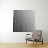 Geometrisches geometrisches Muster für hellgraue G Wandteppich (Beispiel (Horizontal))