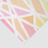 Geometrisches Gewebe für Regenbogen Seidenpapier (Ausschnitt)