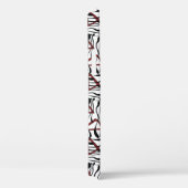 Geometrisches Gewebe: künstlerisches Musterdesign. Case-Mate iPhone Hülle (Rückseite / Rechts)