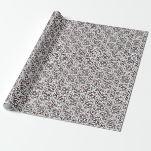 Geometrisches Gewebe: künstlerisches Musterdesign. Geschenkpapier