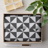 geometrisches Gewebpapier Seidenpapier (Geschenk)