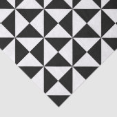 geometrisches Gewebpapier Seidenpapier (Detail)