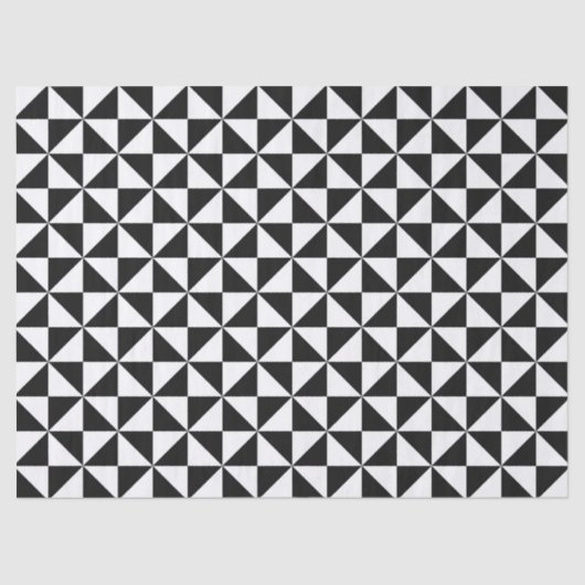 geometrisches Gewebpapier Seidenpapier (Vorderseite)