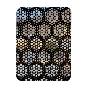 Geometrisches Gitterfenster, Indien Magnet