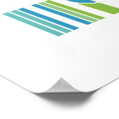 Geometrisches Gleichgewicht 3 Poster (Ecke)
