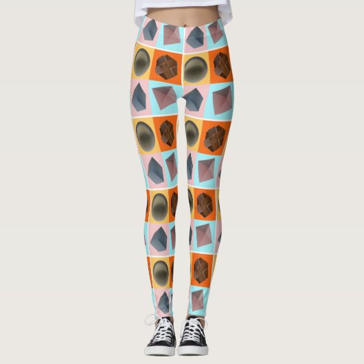 Geometrisches Gleichgewicht - Leggings (Vorderseite)
