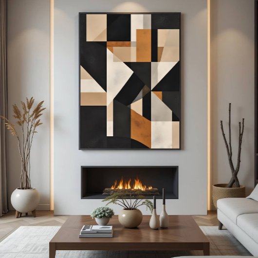 Geometrisches Gleichgewicht Poster