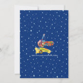 Geometrisches Goldrahmen-Bachelorette Einladung (Rückseite)