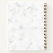 Geometrisches Goldschmetterling Personalisiert Notizblock (Rückseite)