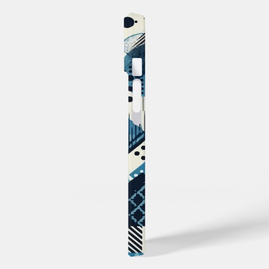 Geometrisches Graffiti-Muster Case-Mate iPhone Hülle (Rückseite / Links)