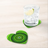 Geometrisches Green Mandala Design-64555 Untersetzer (Vor Ort)