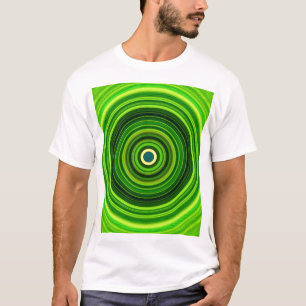 Geometrisches Grün Mandala-25436 T-Shirt