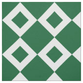 Geometrisches grünes und weißes stoff (Muster)