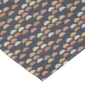 Geometrisches halb Kreis-Muster Tischdecke (Schrägansicht)