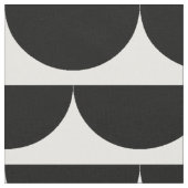 Geometrisches Halbkreis-Gewebe Stoff (Nahaufnahme)