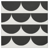 Geometrisches Halbkreis-Gewebe Stoff (Muster)