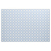 Geometrisches hellblaues Gitter mit weißen Stoff (Yard (91,4 cm))