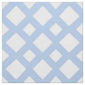 Geometrisches hellblaues Gitter mit weißen Stoff (Muster)