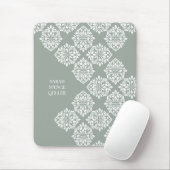 Geometrisches, helles Bild für die Klasse Damask Mousepad (Mit Mouse)