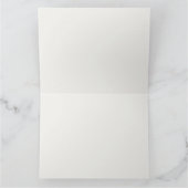 Geometrisches Herzdesign mit Pastellfarben-Blöcken Karte (Innenseite)