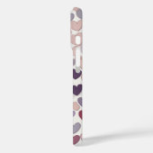 Geometrisches Herzmuster Case-Mate iPhone Hülle (Rückseite / Links)