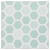 Geometrisches Hexagon-Muster // Jede Farbe Stoff (Nahaufnahme)