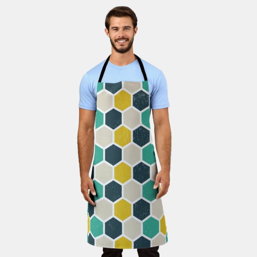 Geometrisches Hexagonal Schürze (Getragen)