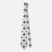 geometrisches Hintergrundmuster Krawatte (Vorderseite)