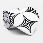 geometrisches Hintergrundmuster Krawatte (Gerollt)