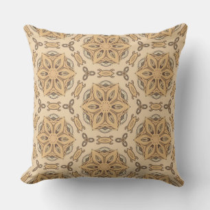 Geometrisches Jugendstil-Muster Kissen