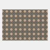 geometrisches Kaffeemodell Nr. 1 Geschenkpapier Set (Vorderseite 3)