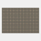 geometrisches Kaffeemodell Nr. 4 Geschenkpapier Set (Vorderseite 2)