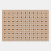 geometrisches Kaffeemodell Nr. 5 Geschenkpapier Set (Vorderseite 2)