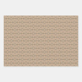 geometrisches Kaffeemodell Nr. 7 Geschenkpapier Set (Vorderseite 3)