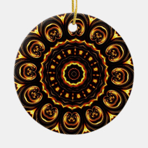 Geometrisches Kaleidoskop 04 Keramikornament
