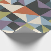 Geometrisches Kaleidoskop Geschenkpapier (Ecke)