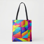 Geometrisches Kaleidoskop Tasche (Vorderseite)