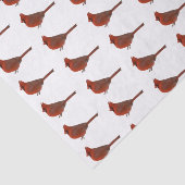 Geometrisches Kardinals-Seidenpapier Seidenpapier (Ausschnitt)