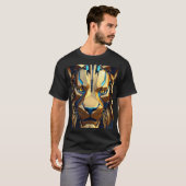Geometrisches King T-Shirt (Vorne ganz)