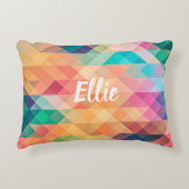 Geometrisches Kissen (Vorderseite)