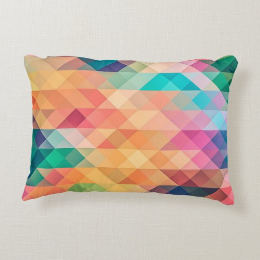 Geometrisches Kissen (Rückseite)