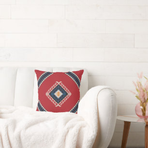 Geometrisches, klassisches niedlich-trendy bunt kissen