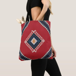 Geometrisches, klassisches niedlich-trendy bunt tasche