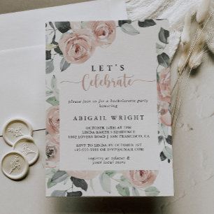 Geometrisches klassisches Party feiern Einladung